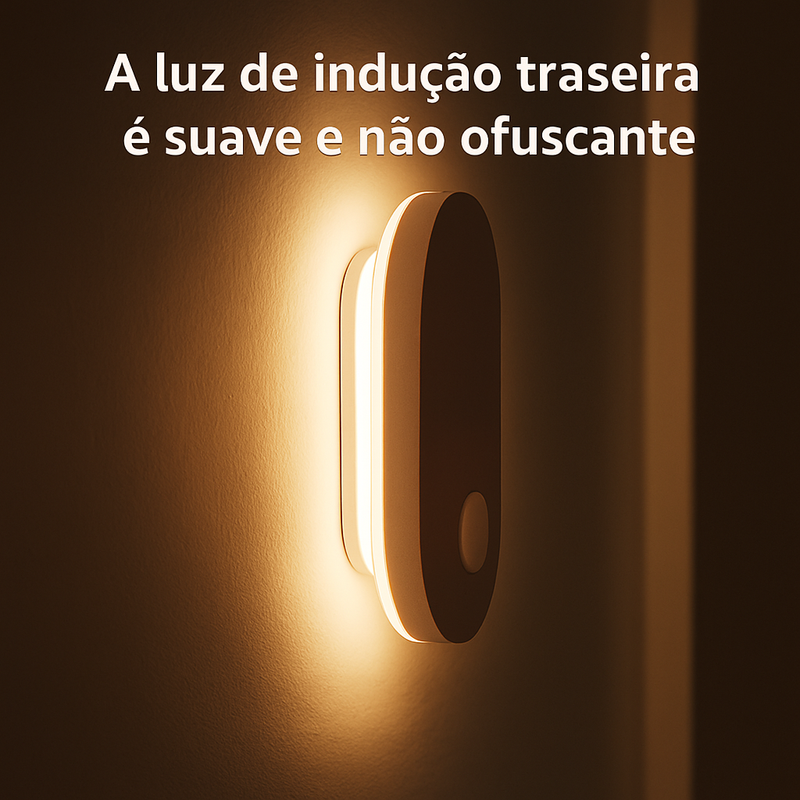 Luz Inteligente de Indução Baseus – Iluminação Automática e Confortável