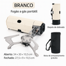 Fogão a Gás Portátil 2600W - Compacto, Dobrável e Ideal para Camping