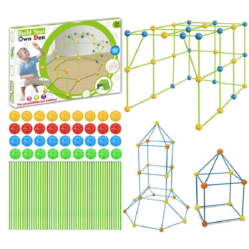 Playville 3D Kids - Conjunto de Blocos de Construção para Crianças