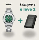 Combo Relógio HF + Carteira Carbono – Leve 2 Pagando 1